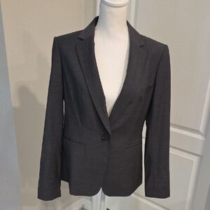 Ann Taylor Charcoal Blazer